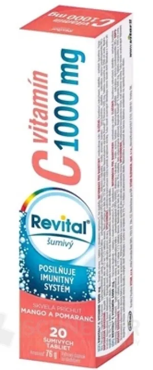 Revital vitamín C 1000 mg šumivý