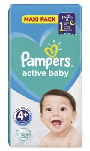 PAMPERS active baby Maxi Pack 4+ MaxiPlus