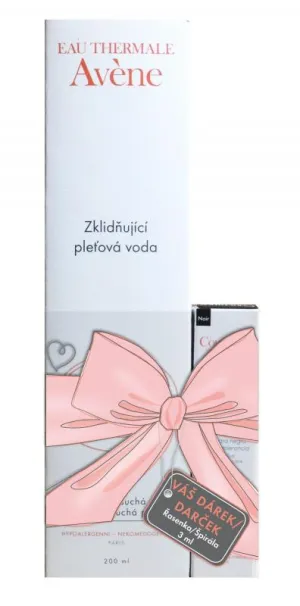 Avene Jemná pleťová voda 200ml + Riasenka