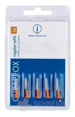 CURAPROX CPS 14 regular refill oranžová