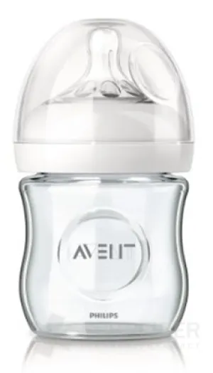 AVENT FĽAŠA Natural SKLO 0%BPA 120 ml