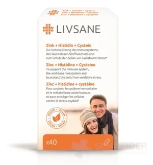 LIVSANE Zinok + Histidín + Cystein
