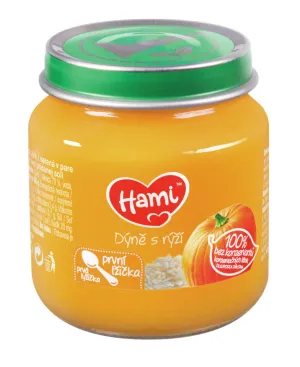 Hami zeleninový príkrm Tekvica s ryžou