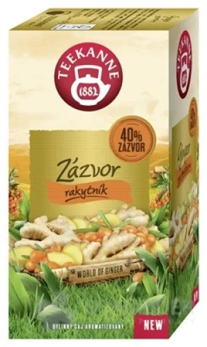 TEEKANNE WOG ZÁZVOR rakytník