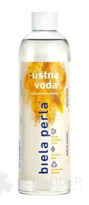 Biela perla ústna voda