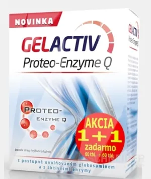 GELACTIV Proteo-Enzyme Q Akcia 1+1