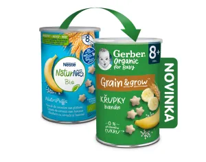 Gerber Organic CHRUMKY Ryžovo-pšeničné