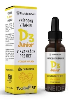 EkoMedica SK Prírodný Vitamín D3 Junior