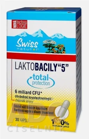 SWISS LAKTOBACILY "5" Nová technológia