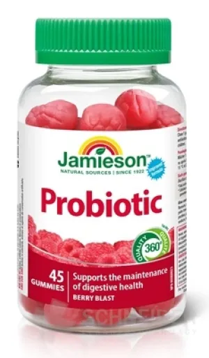JAMIESON PROBIOTIC GUMMIES ŽELATÍNOVÉ PASTILKY
