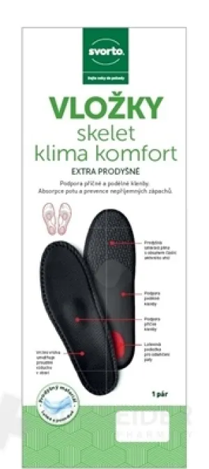 svorto VLOŽKY skelet klima komfort 027