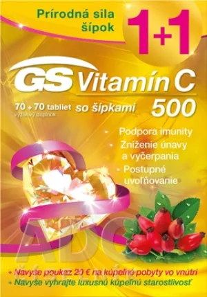 GS Vitamín C 500 so šípkami + darček 2018