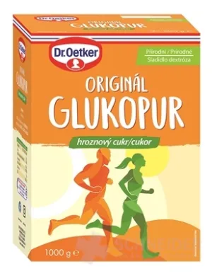GLUKOPUR ORIGINÁL (hroznový cukor) - Dr.Oetker
