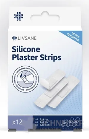LIVSANE Silikónové náplasti ULTRA SENSITIVE