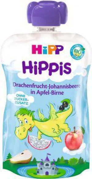 HiPP HiPPis BIO Jablko Hruška Dračie ovoc. Ríbezle
