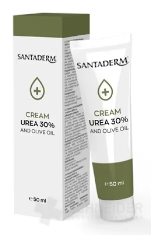 SANTADERM CREAM UREA 30% AND OLIVE OIL