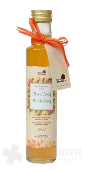 Naturprodukt Domácí sirup Marhužový 250ml