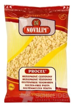 PROCEL - BEZLEPKOVÉ CESTOVINY, MUŠLE