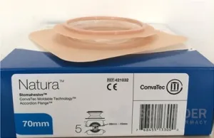 Podložka s harmonikovým krúžkom Natura Stomahesive