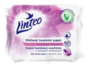 LINTEO VLHČENÝ TOALETNÝ PAPIER KYSELINA MLIEČNA