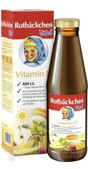 Rotbäckchen Vital Vitamín D
