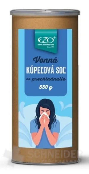 EZO Vonná KÚPEĽOVÁ SOĽ - Na prechladnutie