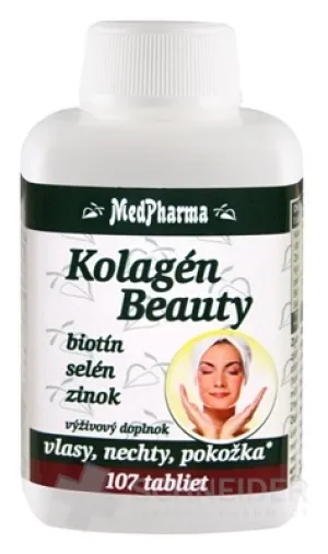 MedPharma Kolagén Beauty – biotín, selén, zinok