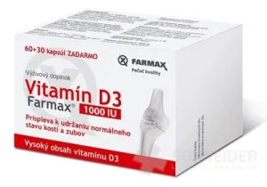 FARMAX Vitamín D3 1000 IU