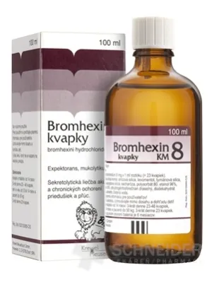 BROMHEXIN 8-KVAPKY KM