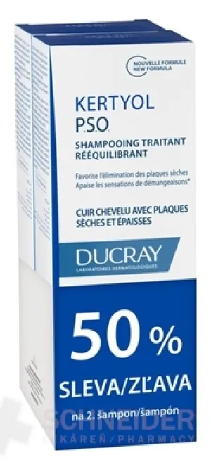 DUCRAY KERTYOL P.S.O. SHAMPOOING (DUO)
