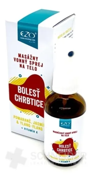 EZO MASÁŽNY SPREJ - Bolesť chrbtice