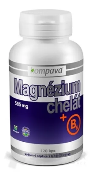 kompava Magnézium chelát + B6