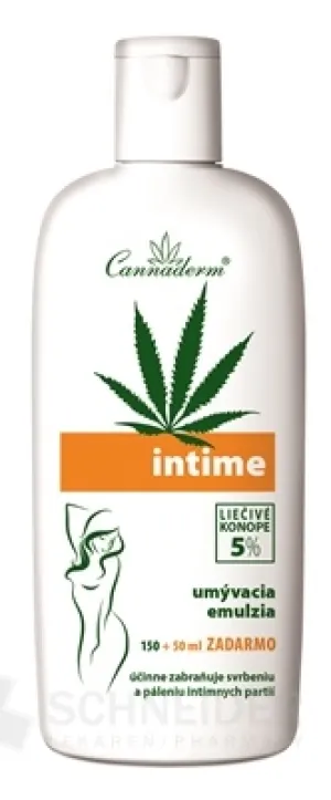Cannaderm INTIME umývacia emulzia