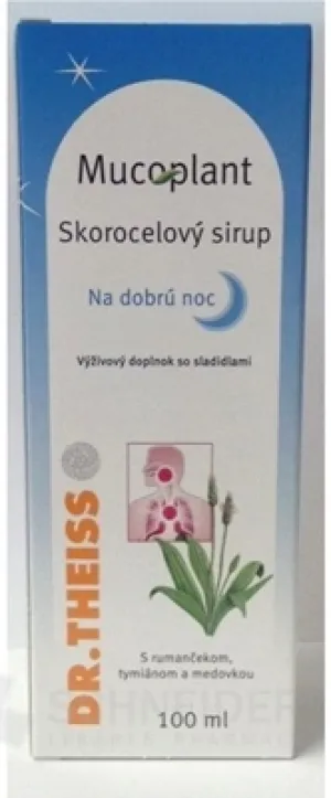 Mucoplant Skorocelový sirup Na dobrú noc