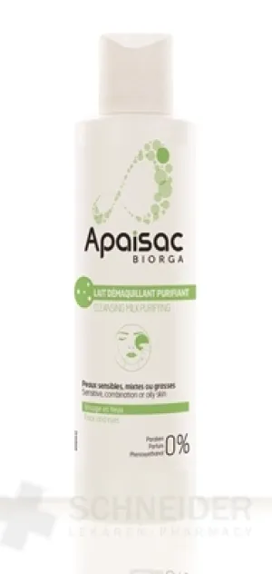 Apaisac BIORGA Čistiace mlieko