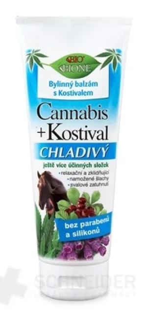 BC BIO Cannabis + Kostihoj konský balzam Chladivý