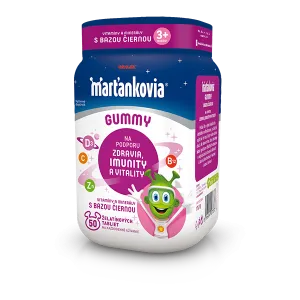 WALMARK Marťankovia Gummy Vitamíny s Bazou čiernou