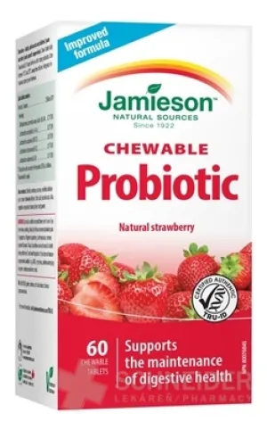 JAMIESON PROBIOTIC TABLETY NA CMÚĽANIE