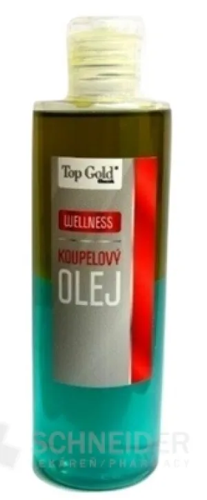 TOP GOLD Konopný kúpeľový olej