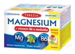 TEREZIA MAGNESIUM + vitamin B6 a meduňka