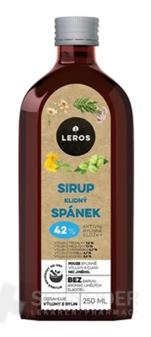 LEROS Sirup Pokojný spánok