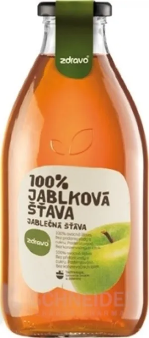 zdravo 100% JABLKOVÁ ŠŤAVA