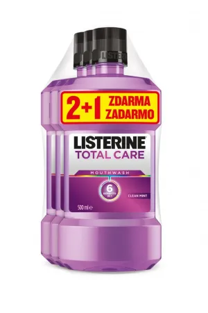 Listerine total care 2+1 zdarma