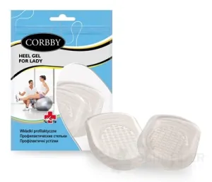 CORBBY Podpätníky gélové samolepiace dámske