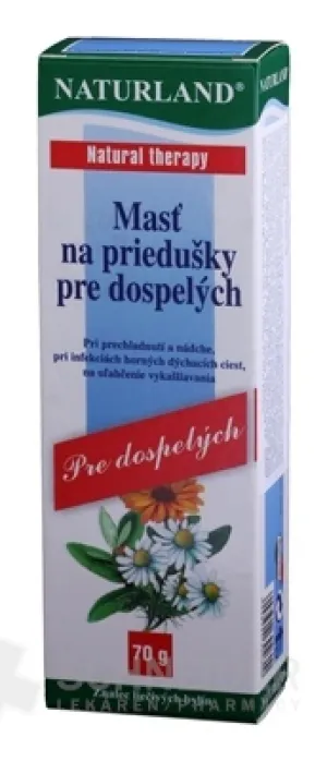 NATURLAND MASŤ NA PRIEDUŠKY PRE DOSPELÝCH