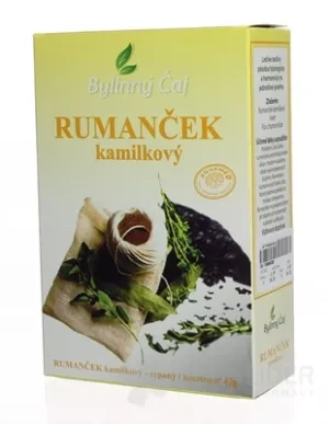 JUVAMED BYLINNÝ ČAJ RUMANČEK KAMILKOVÝ - KVET