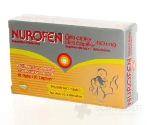 NUROFEN PRE DETI ČAPÍKY 60 mg