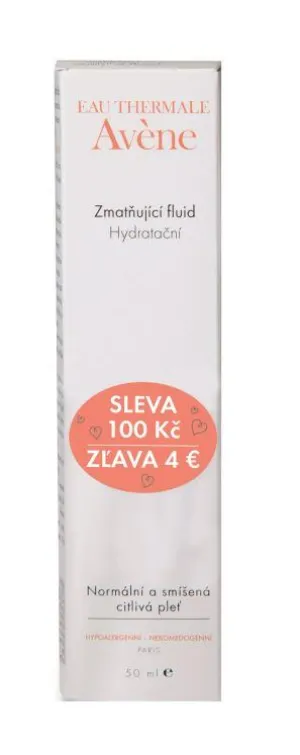 Avene Zmatňujúci fluid pre normálnu a zmiešanú pleť 50ml
