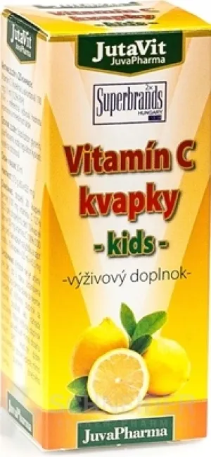 JutaVit Vitamín C kvapky - kids
