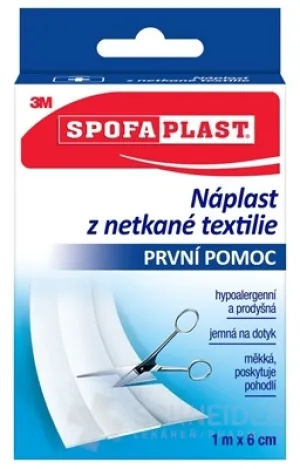3M SPOFAPLAST č.854 Náplasť z netkanej textílie